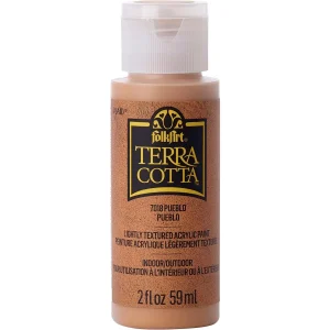 Folkart • terra cotta textured acrylic paint 59ml pueblo